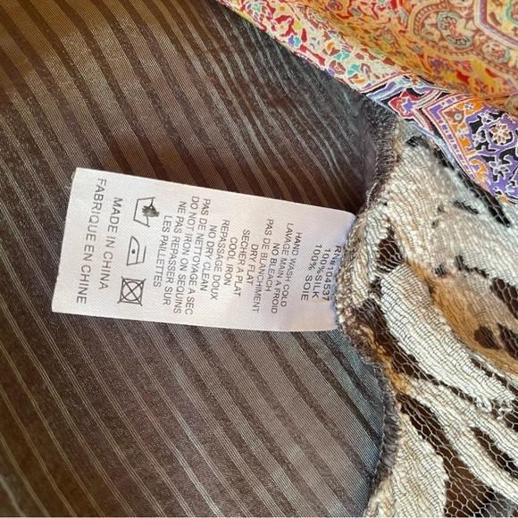 TINY by Anthropologie Several Patterns and Materials cover up size small silk - Picture 11 of 15